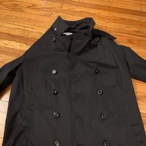 Calvin Klein Men's Black Trench Coat